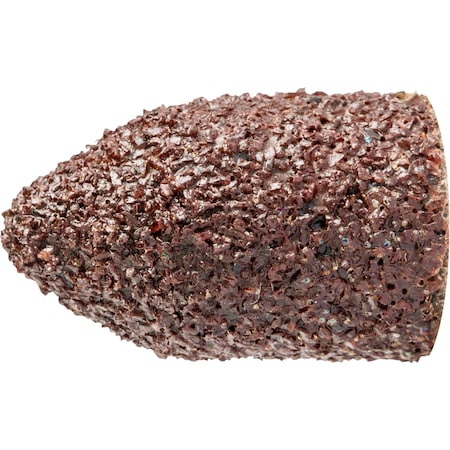 Pferd 9/32" x 1/2" POLICAP Abrasive Cap - Shape G - Aluminum Oxide - 60 Grit 46050